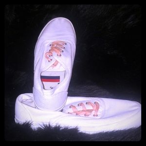 Pro-Keds classic white lace up oxford sneakers